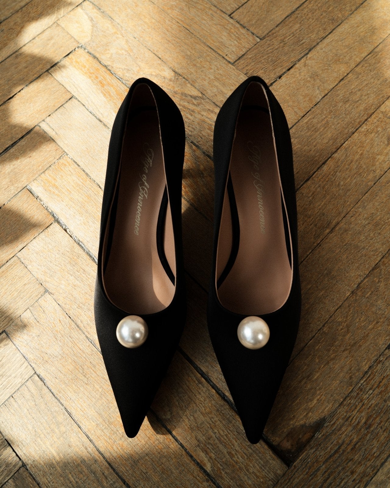 designer Michaela Black Shoes for girls by Age of Innocence Women
