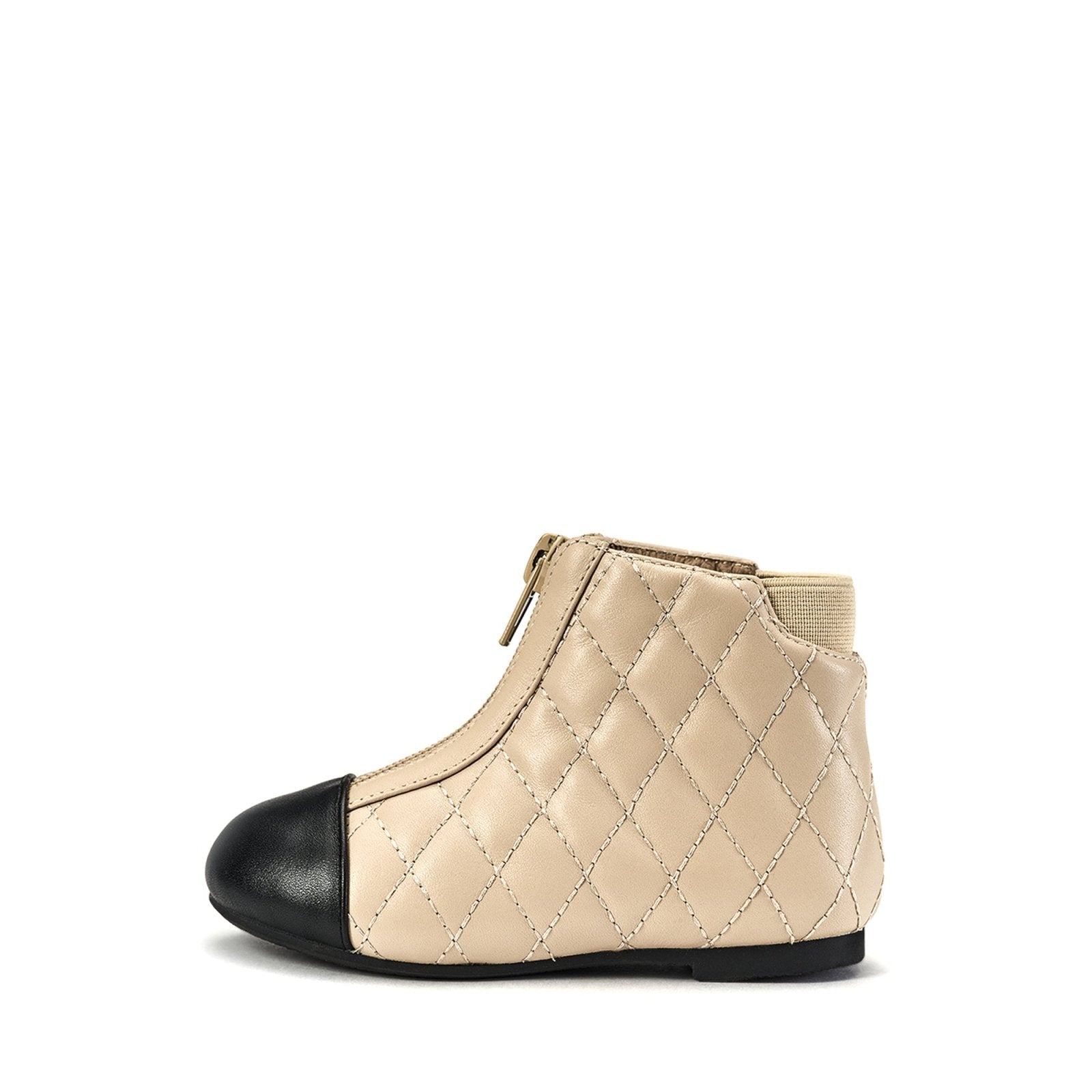 Nicole Beige/Black Boots Boots Age of Innocence