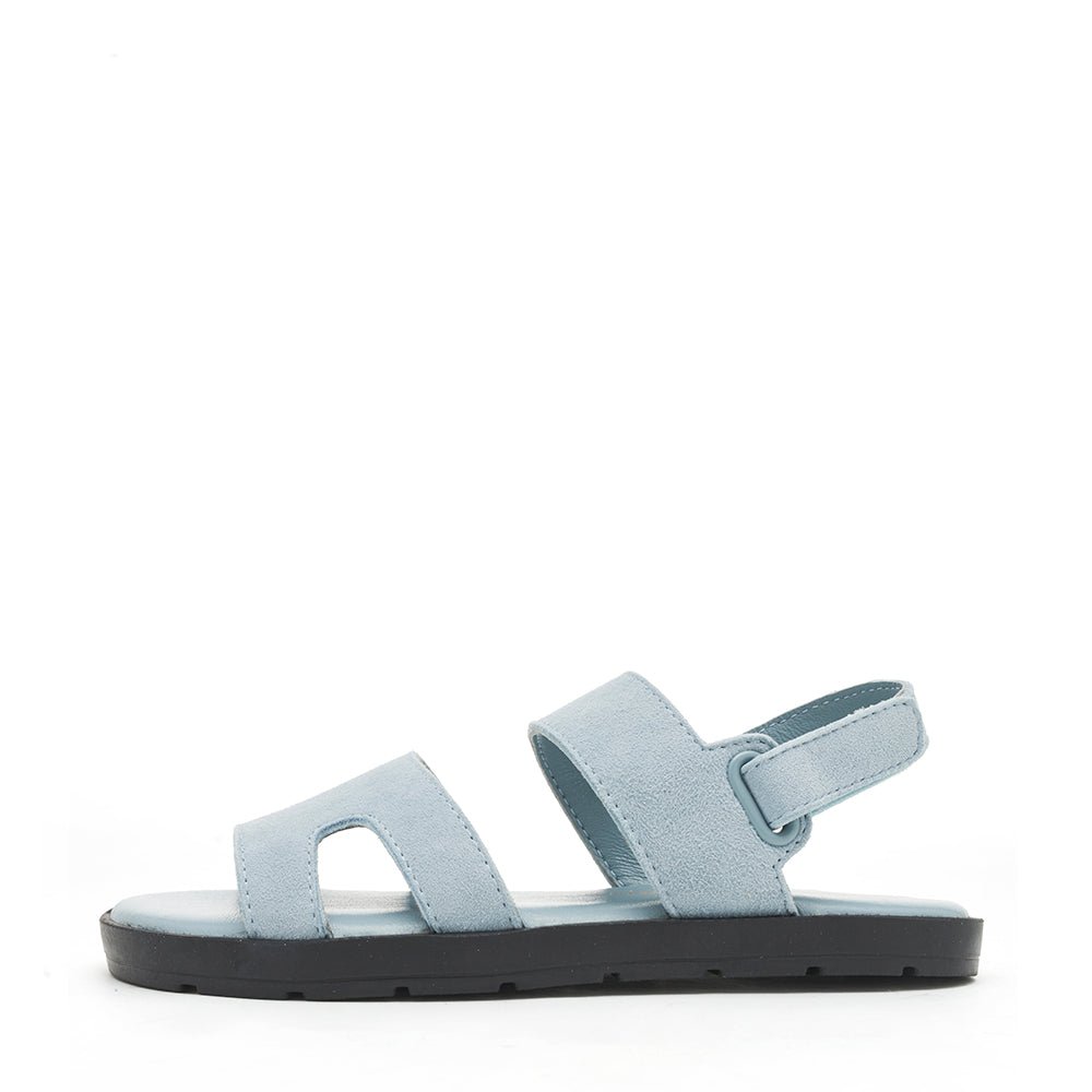 Noa Suede Blue Sandals by Age of Innocence