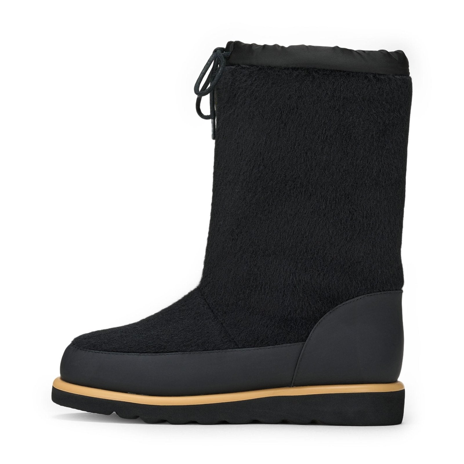designer Nua Wool Black Boots for girls by Age of Innocence Women