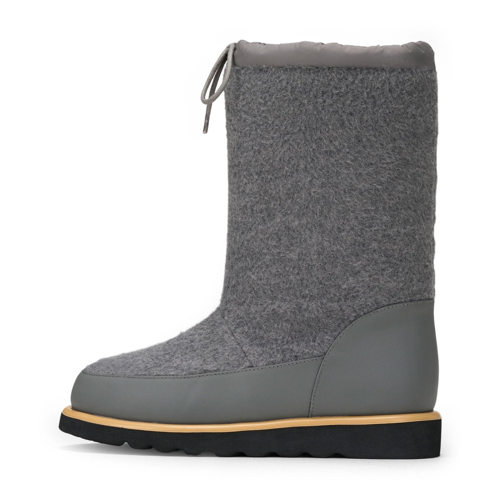 designer Nua Wool Grey Boots for girls by Age of Innocence Women