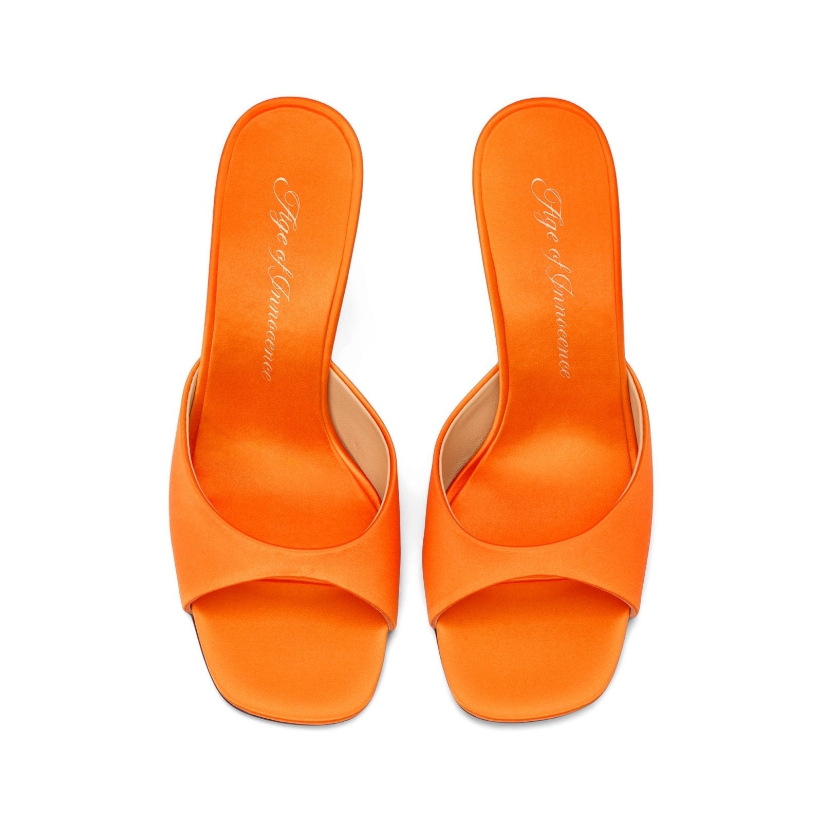 designer Odin Orange Mules for girls by Age of Innocence Women