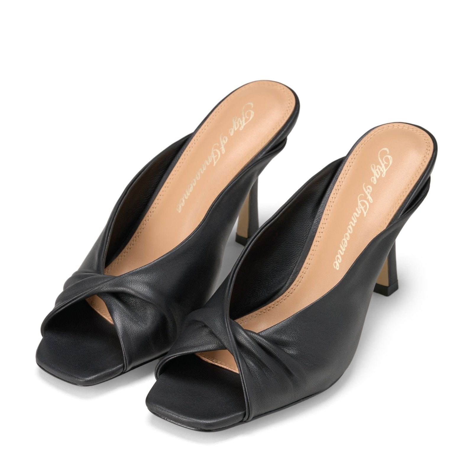 Patti Black Mules Mules Age of Innocence Women