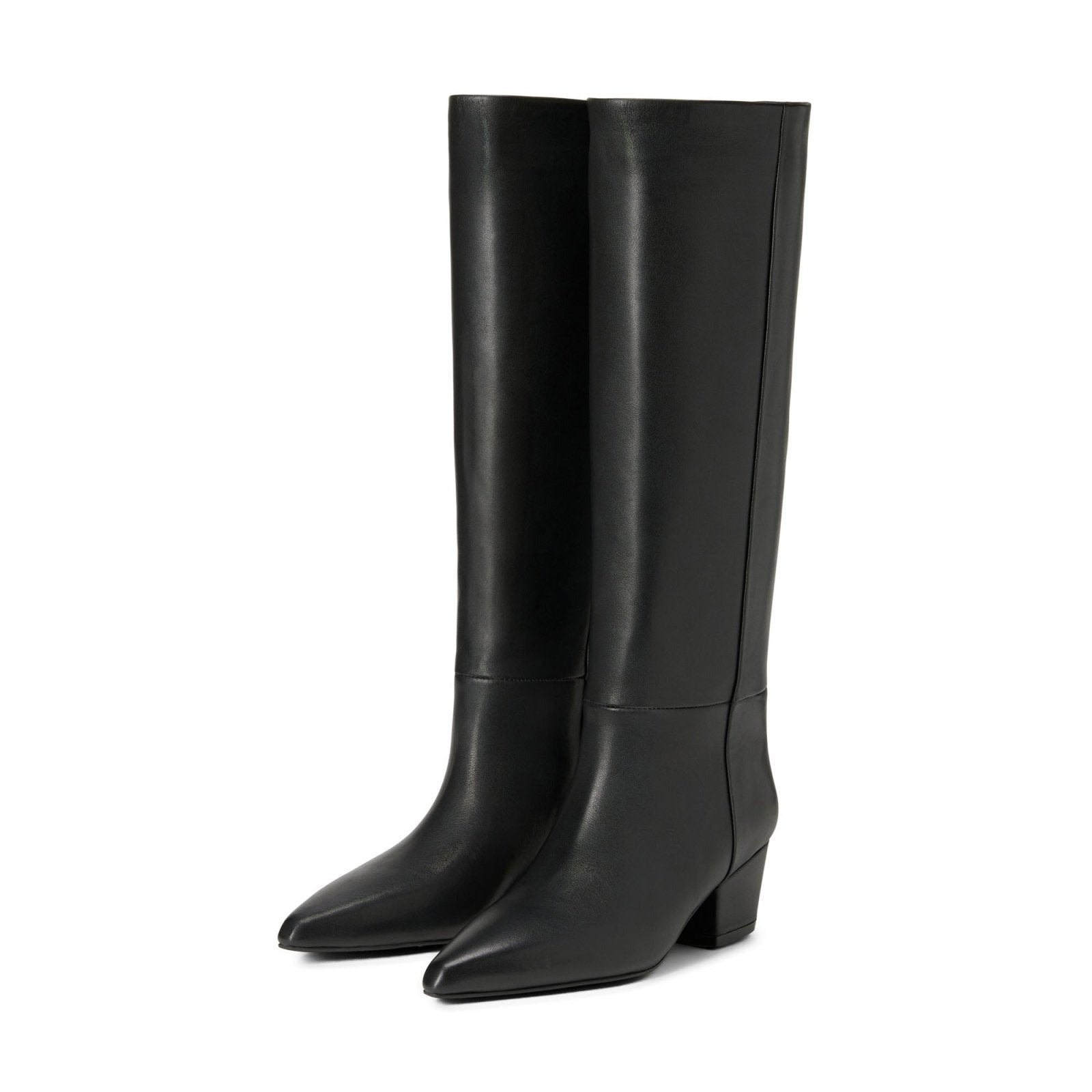 designer Petra Black Boots for girls by Age of Innocence Women
