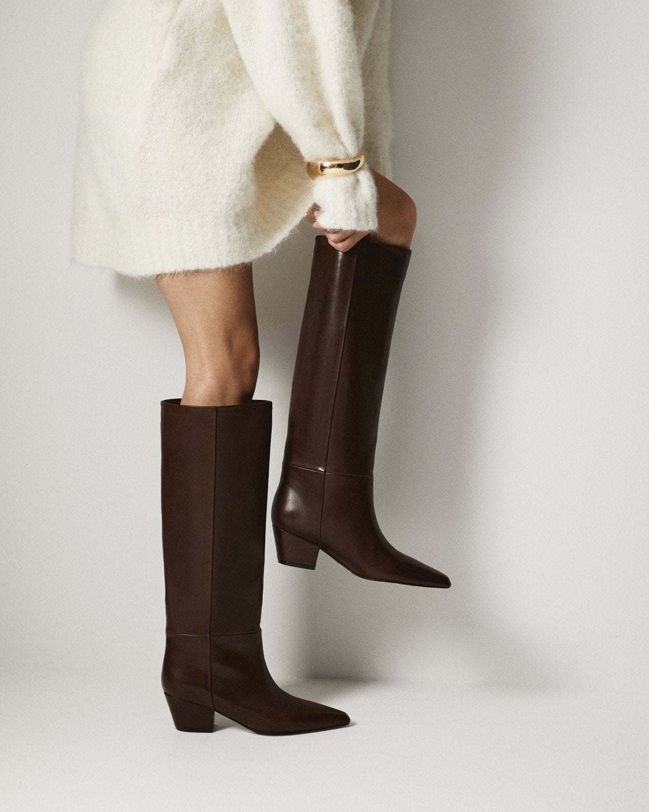 designer Petra Brown Boots for girls by Age of Innocence Women