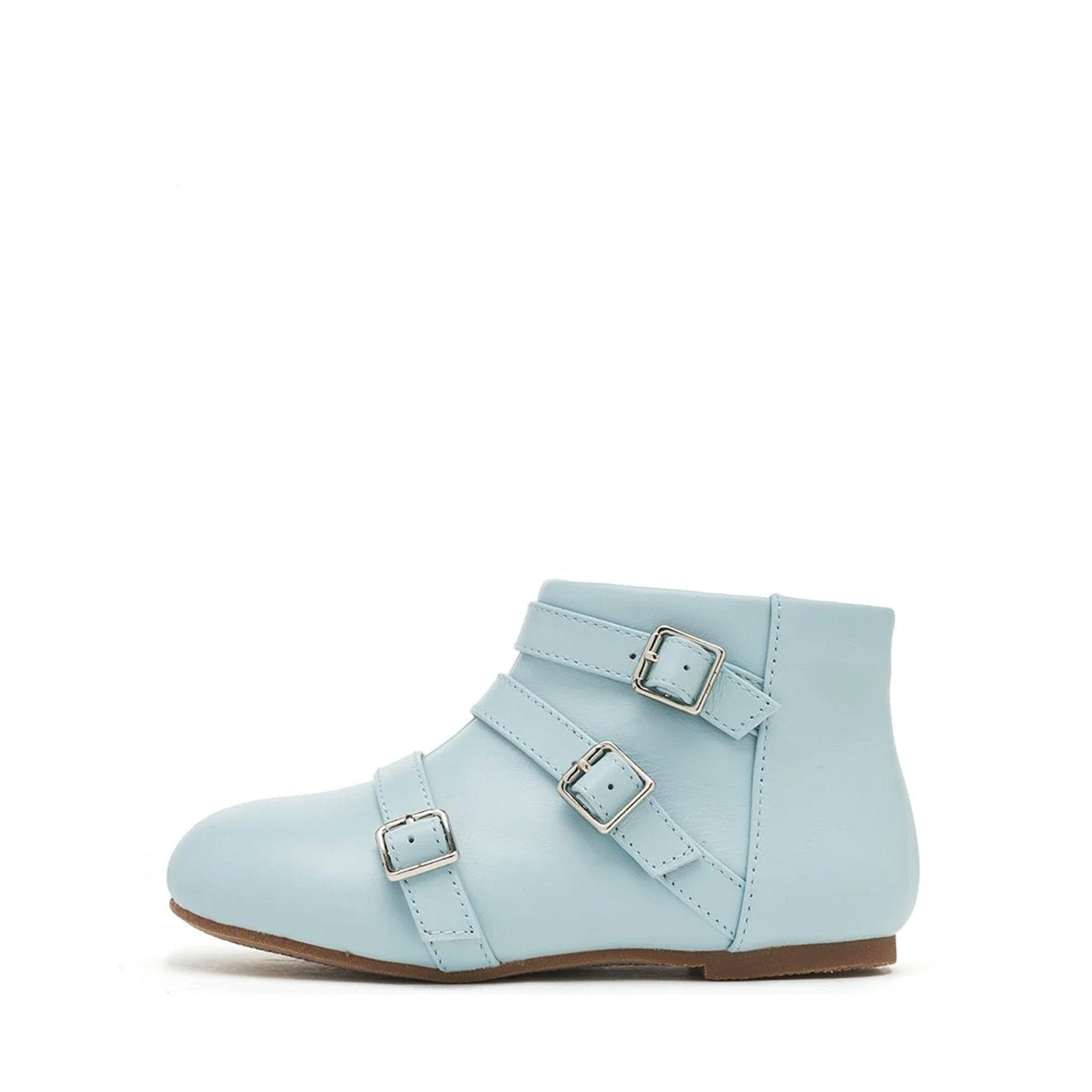 Phoebe Leather Blue Boots Boots Age of Innocence