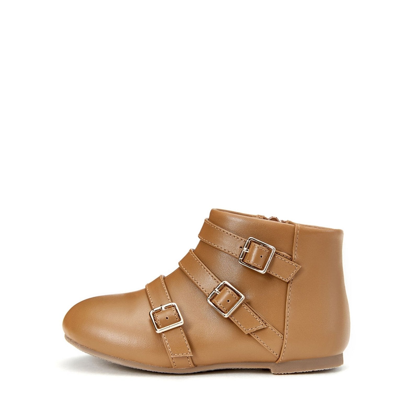 Phoebe Leather Camel Boots Boots Age of Innocence