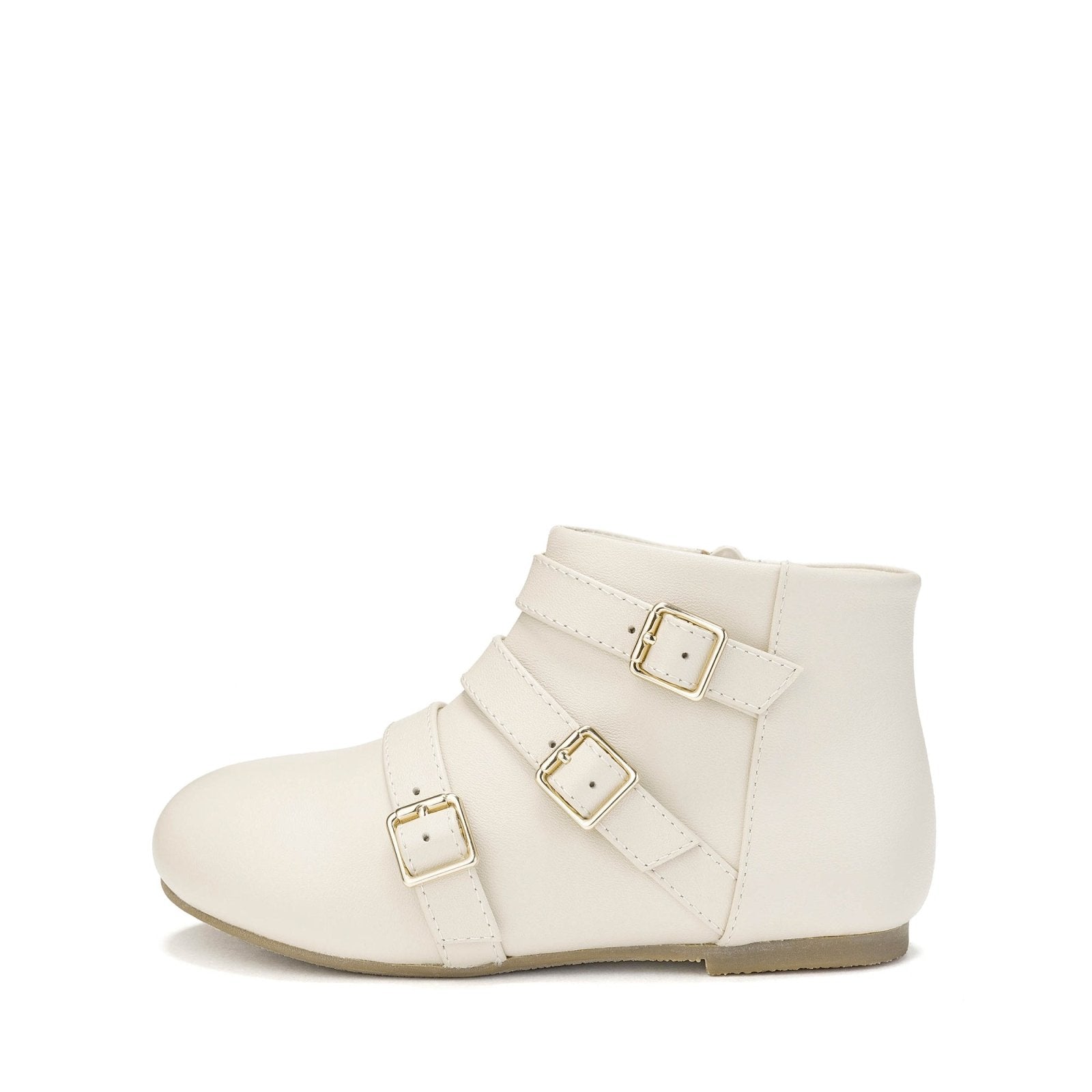 Phoebe Leather White Boots Boots Age of Innocence