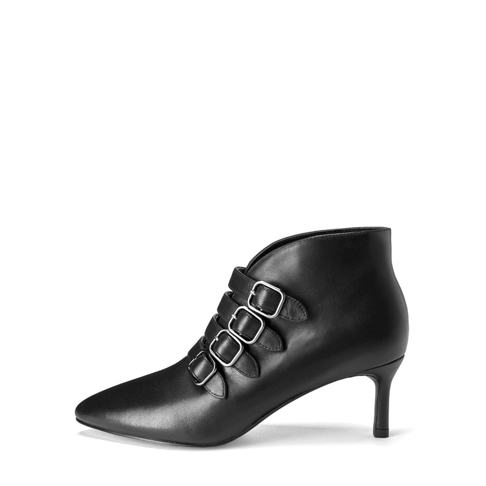 designer Rhea Black Boots for girls by Age of Innocence Women