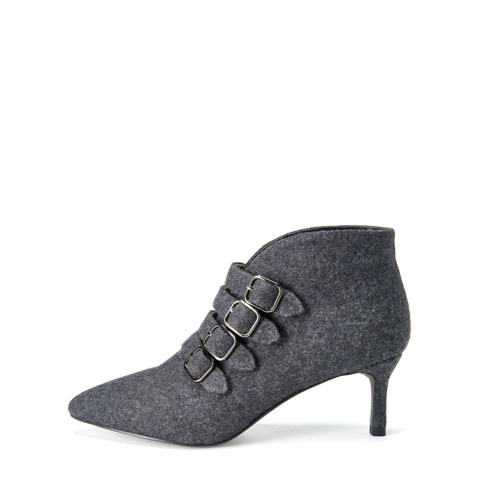 designer Rhea Wool Grey Boots for girls by Age of Innocence Women