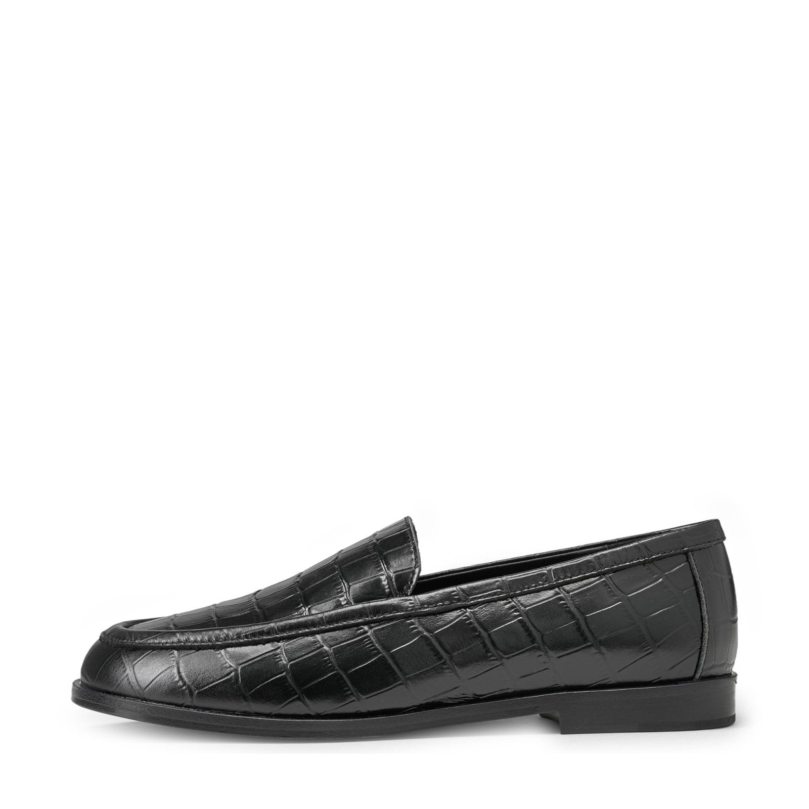 designer Sage Black Loafers for girls by Age of Innocence Women