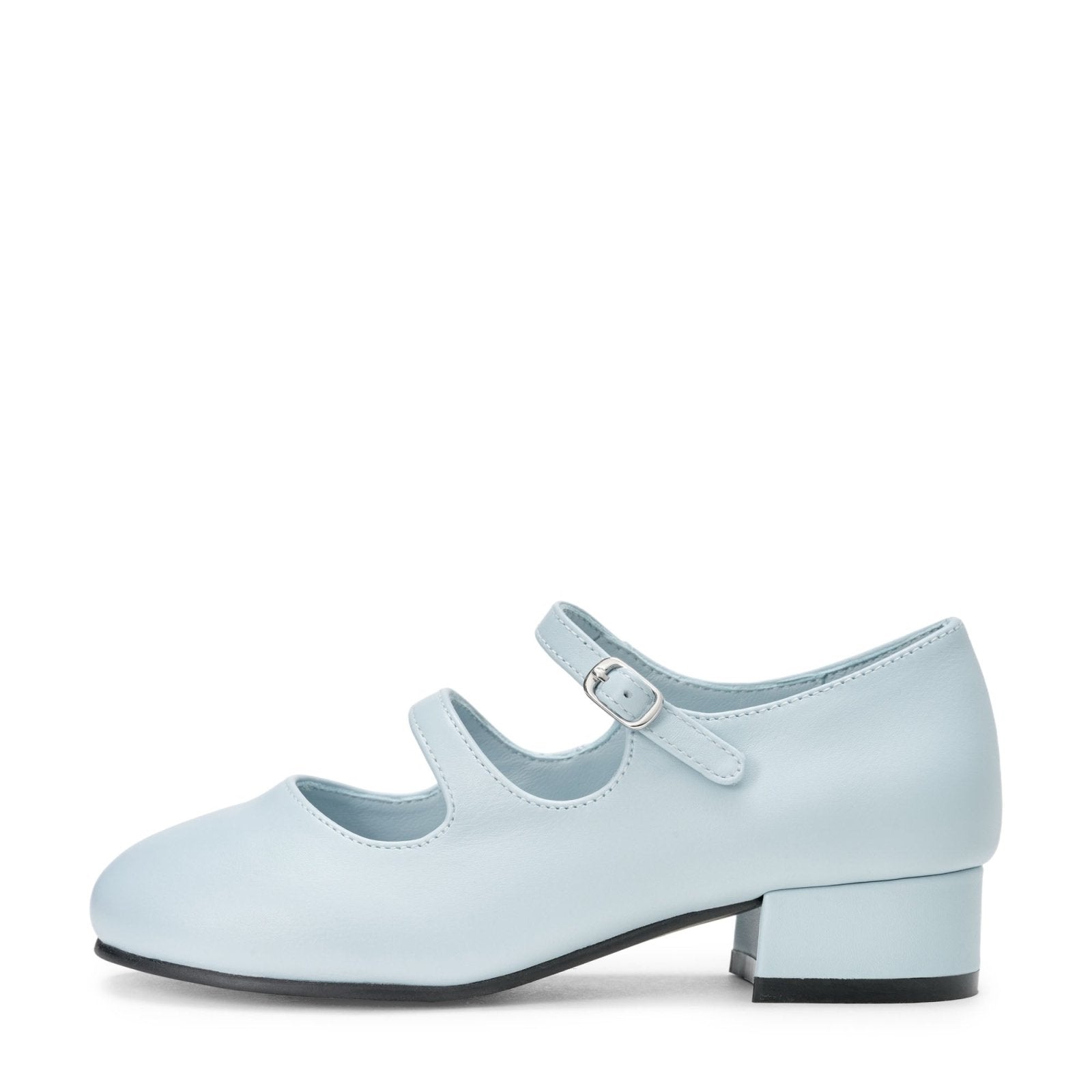 Blue Leather Shoes for Girls — Seema by Age of Innocence