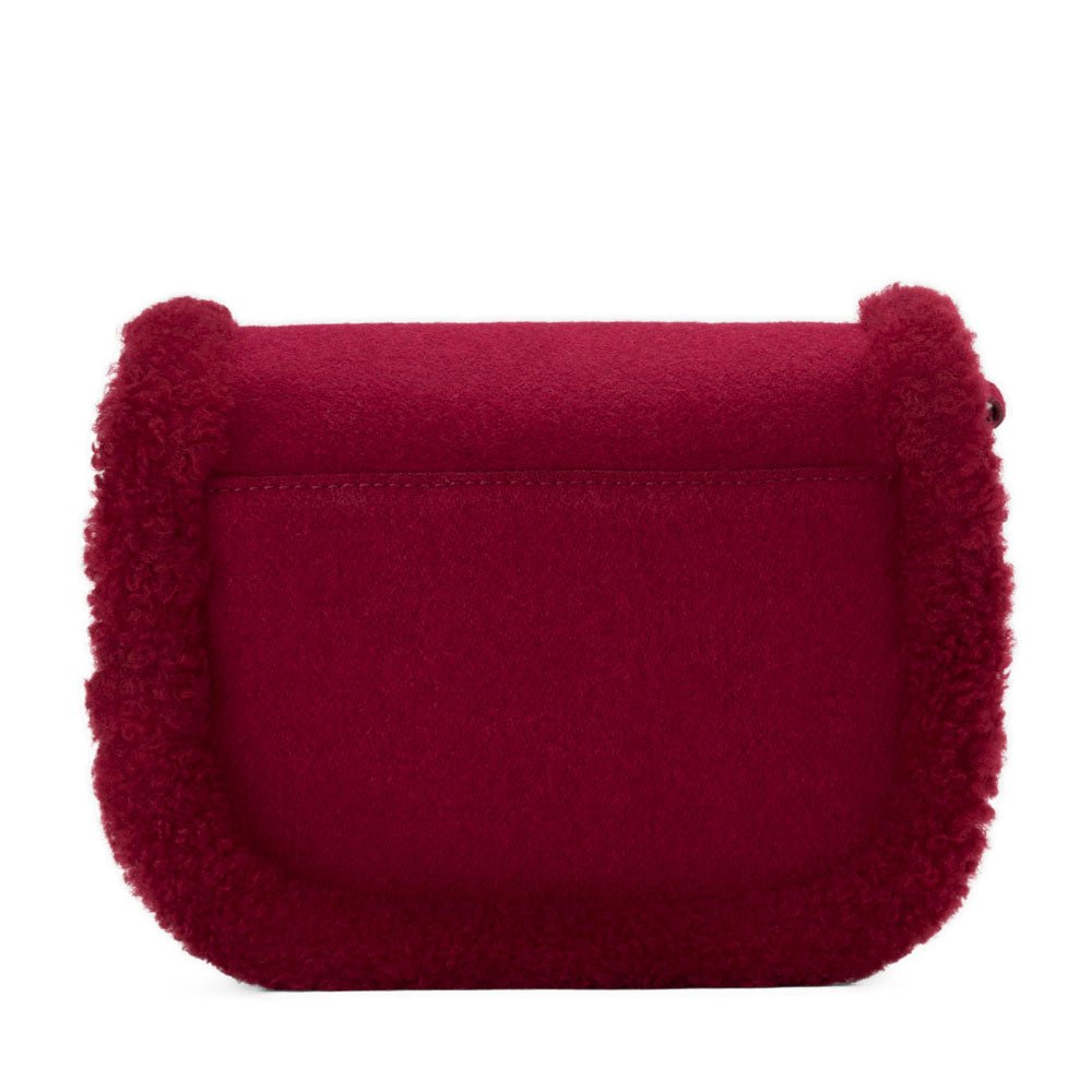 Shae Wool Burgundy Bag Age of Innocence