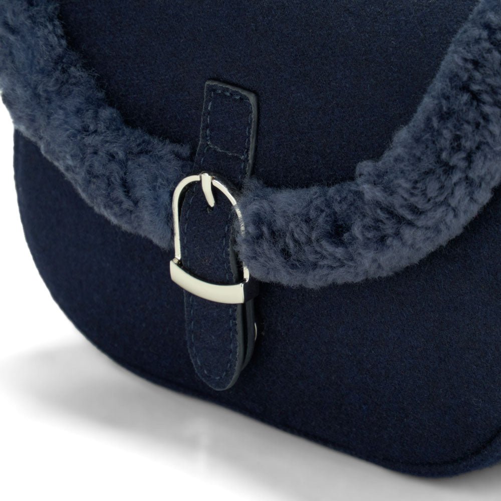 Shae Wool Navy Bag Age of Innocence