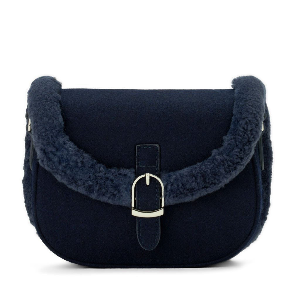 Shae Wool Navy Bag Age of Innocence