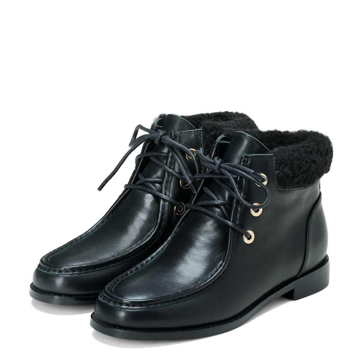 designer Sienna Black Boots for girls by Age of Innocence Women