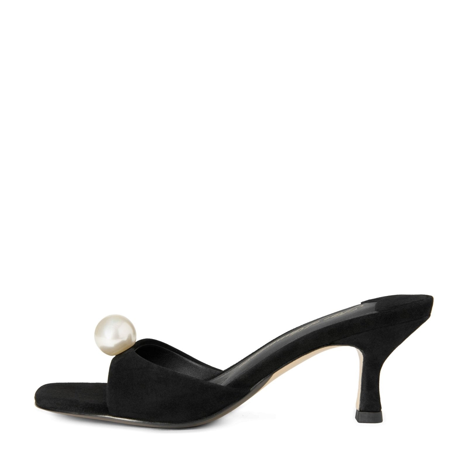 Sybil Black Mules Age of Innocence Women