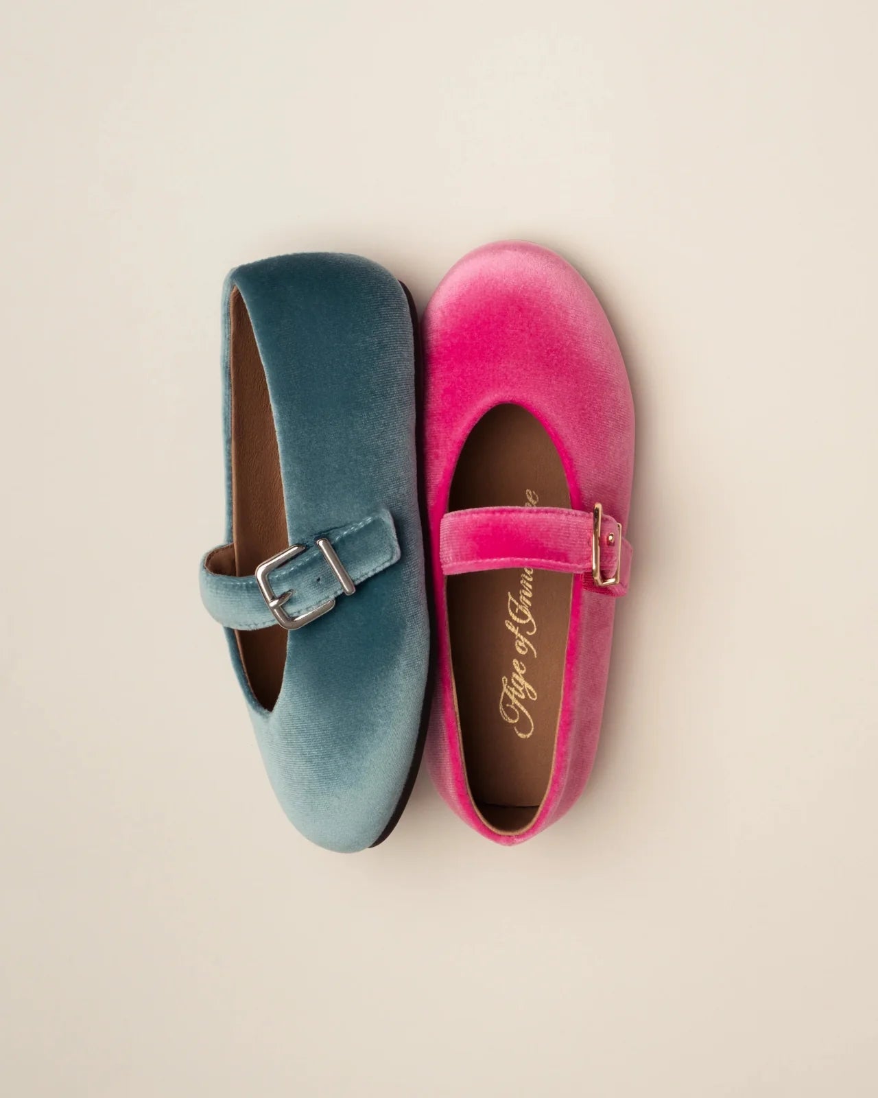 Sydney Pink Flats Shoes Age of Innocence