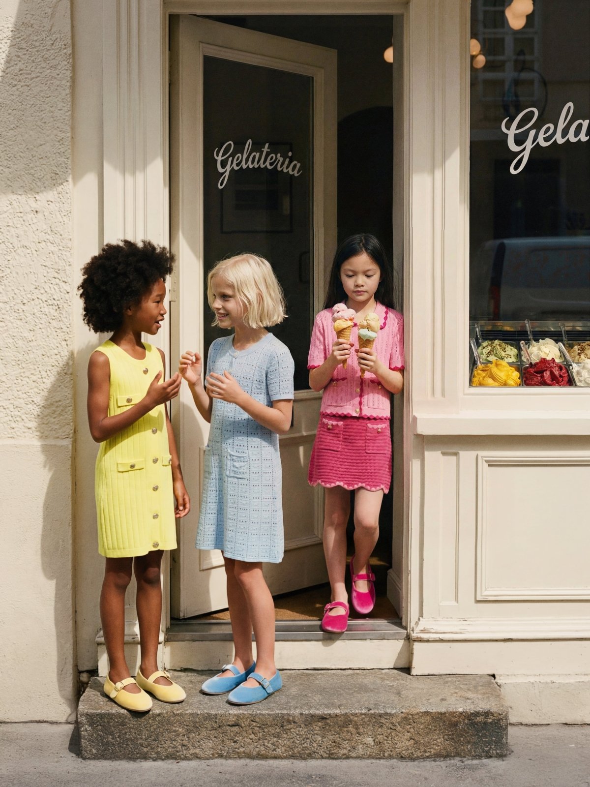 Sydney Yellow Flats Shoes Age of Innocence