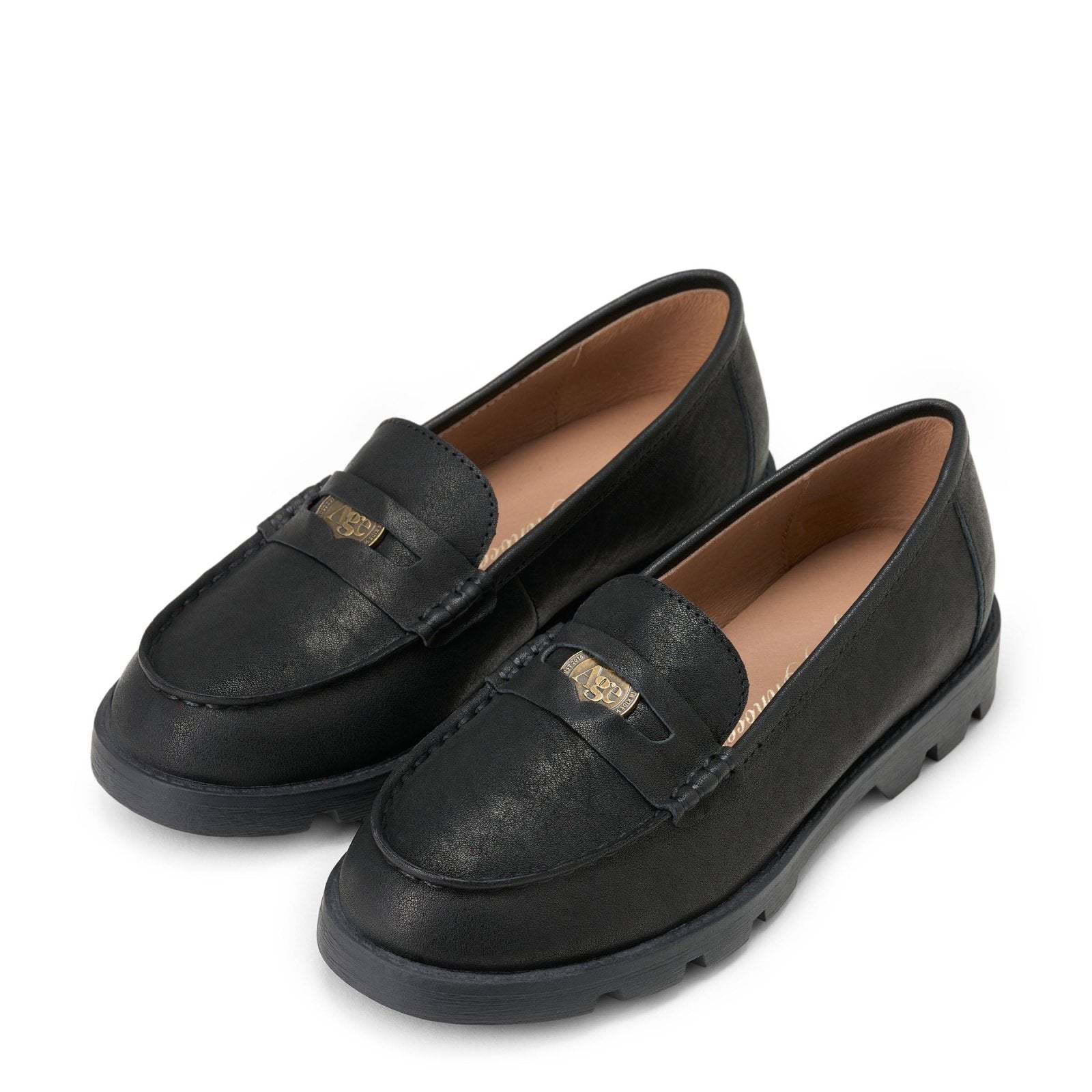 designer Tally Black Shoes for girls by Age of Innocence