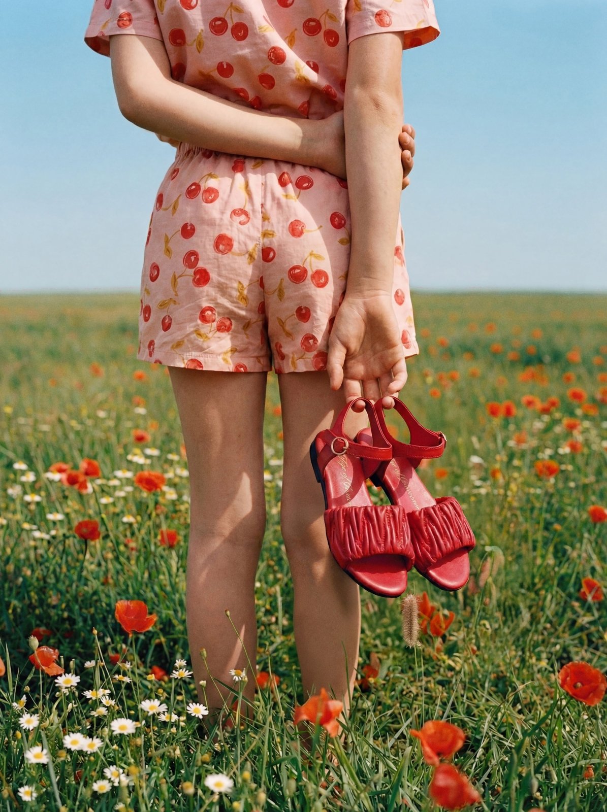 Tanya Red Sandals Sandals Age of Innocence