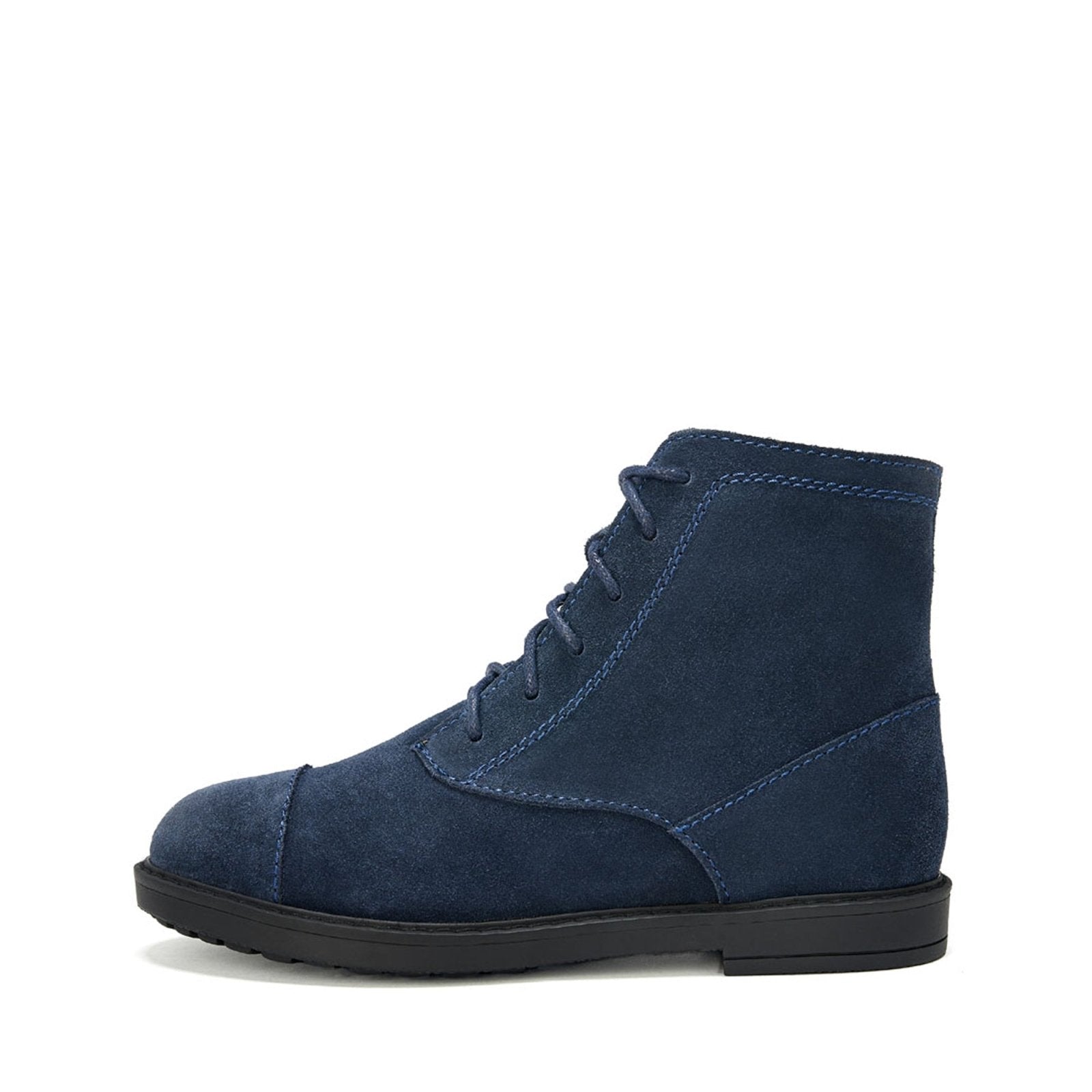 Thomas Suede Navy Boots Boots GENTS by Age of Innocence