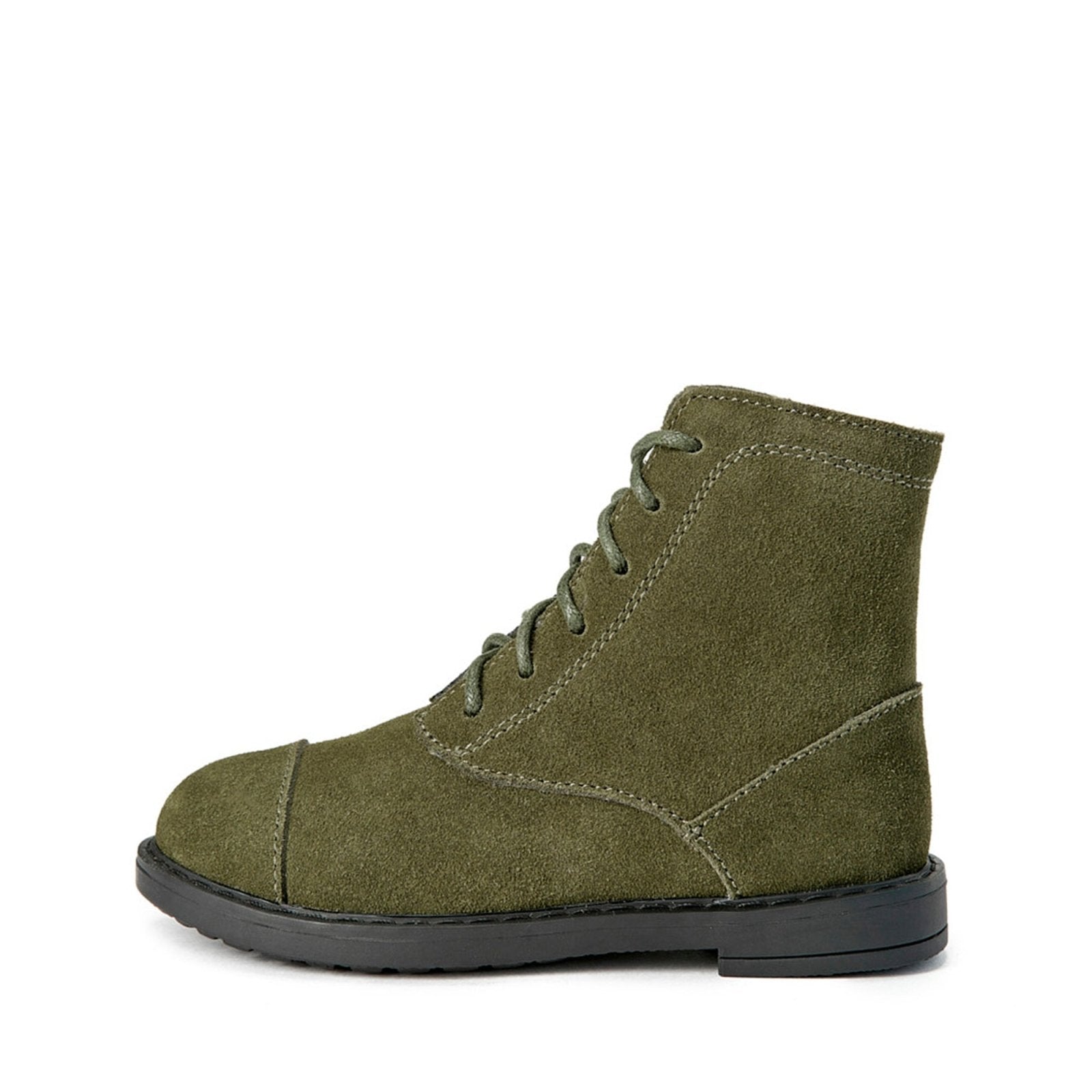Thomas Suede Winter Khaki Boots Boots GENTS by Age of Innocence