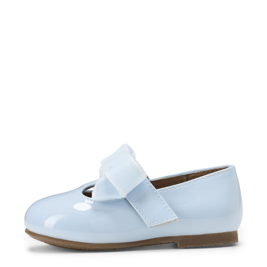 light blue ladies dress shoes Blue Patent Leather Shoes for Girls — Yael by Age of Innocence