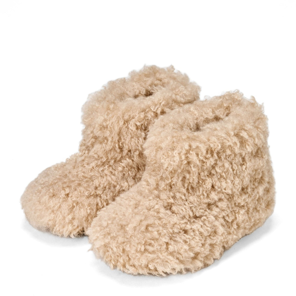 designer Yuki Beige Boots for girls by Age of Innocence