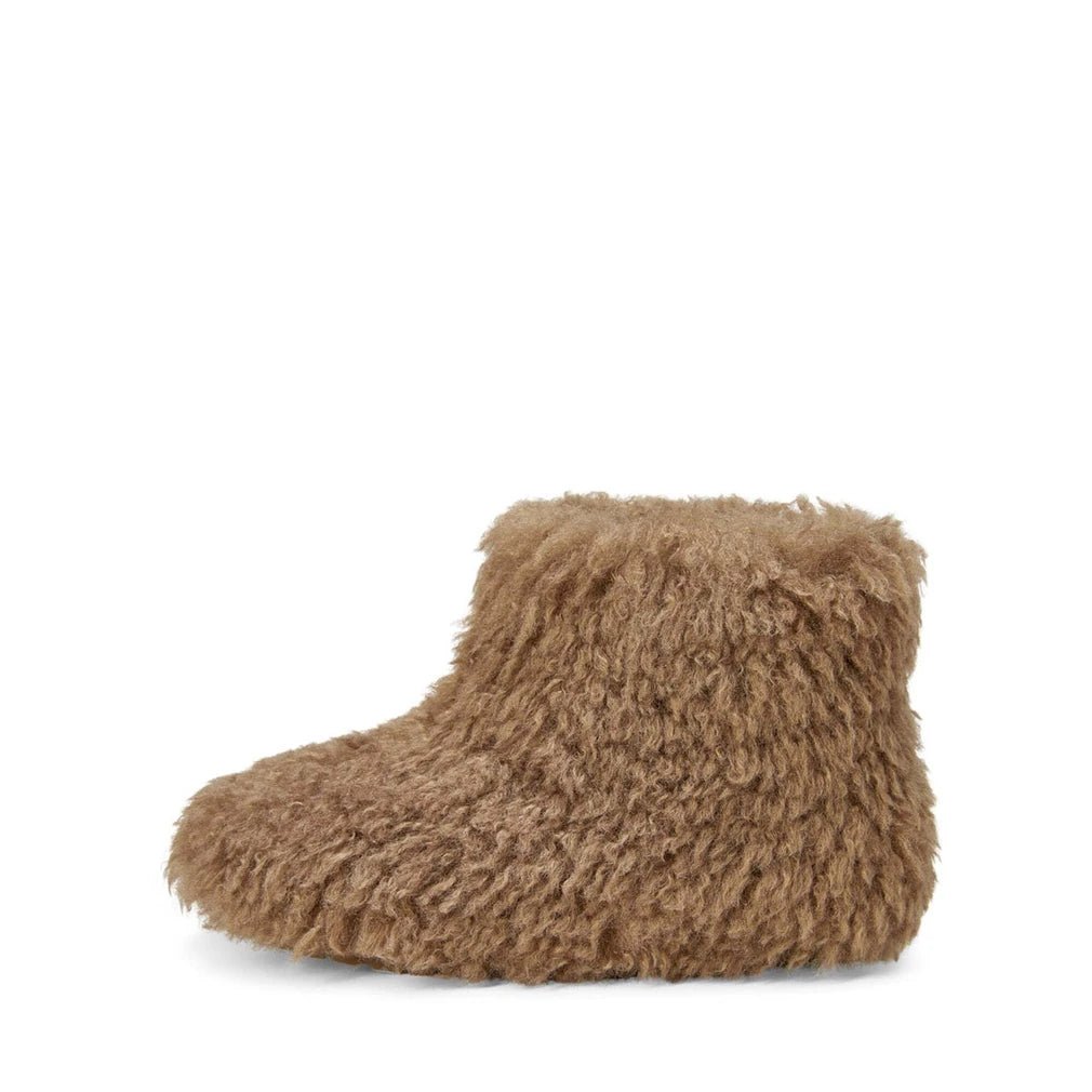 designer Yuki Brown Boots for girls by Age of Innocence
