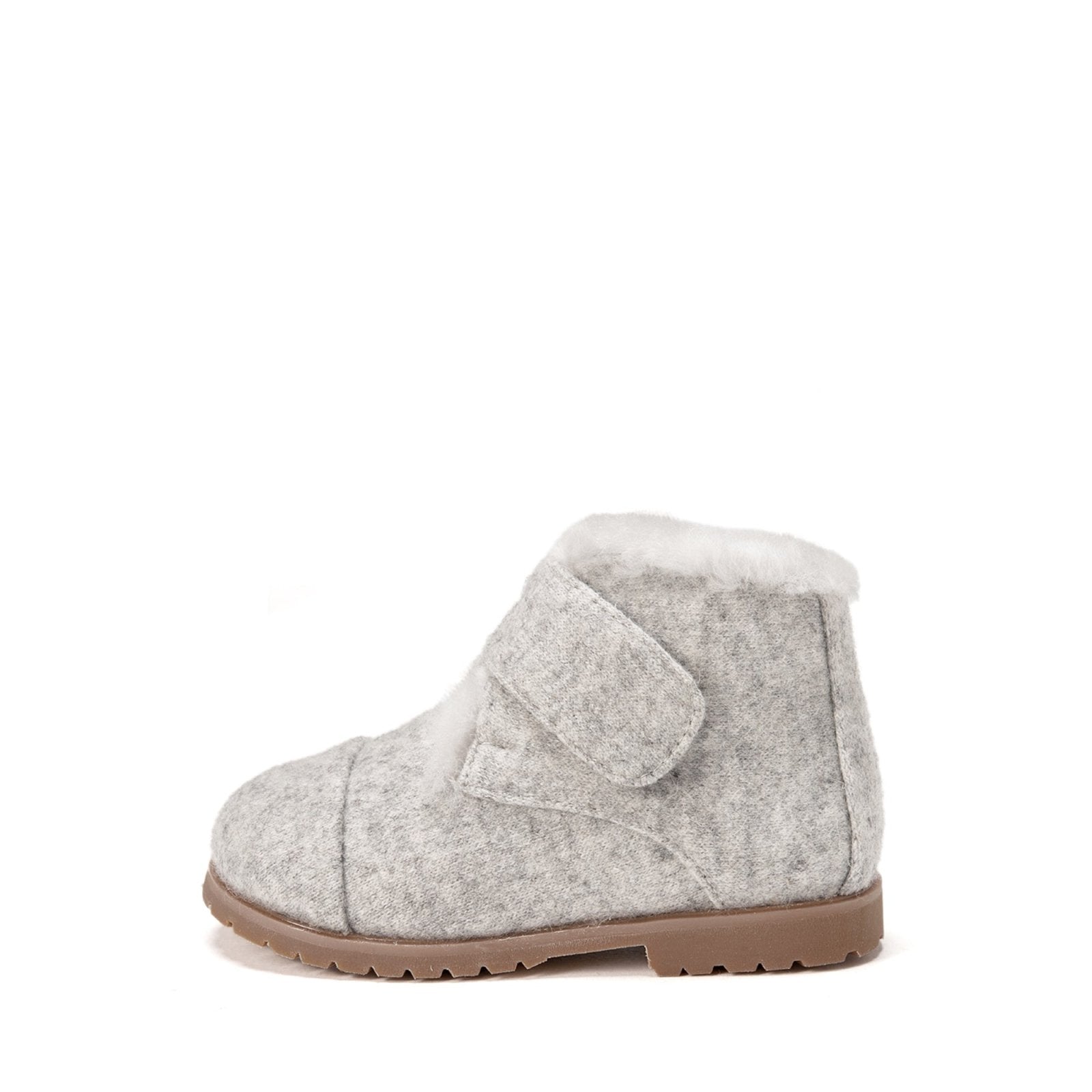Zoey Wool Grey Boots Boots Age of Innocence
