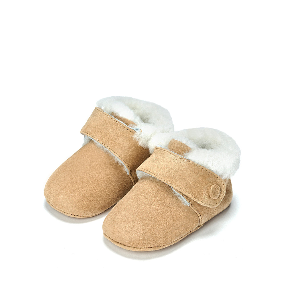 MiniMuni Beige Pre Walkers Age of Innocence