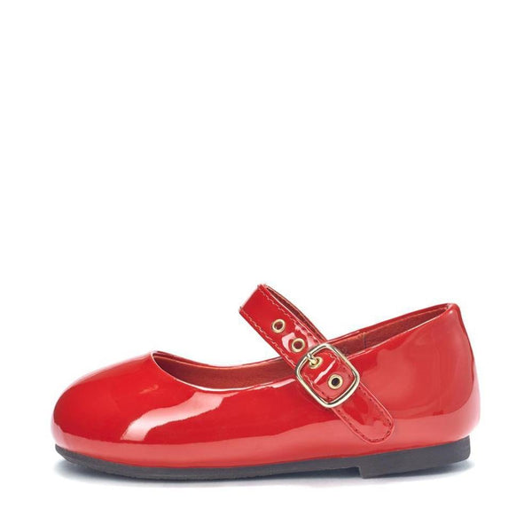 Eva PU Red Shoes by Age of Innocence