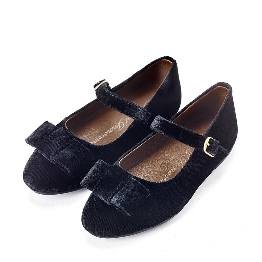 Ellen Velvet Black Shoes Age of Innocence