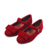 Ellen Velvet Red Shoes by Age of Innocence