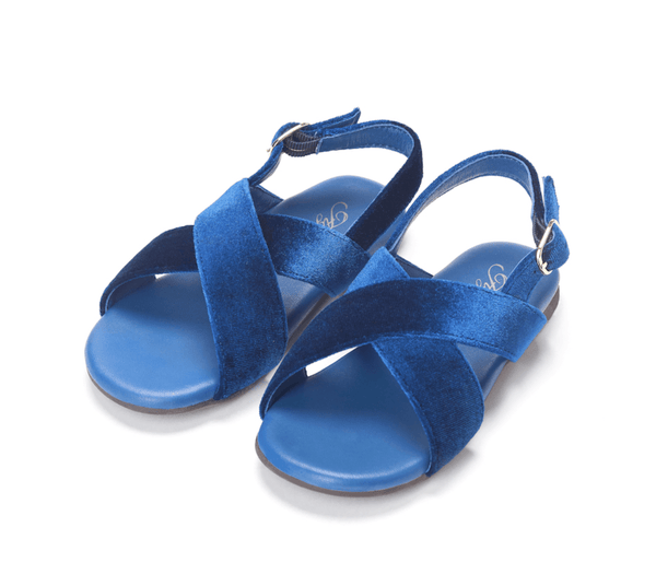 Elisa Navy Sandals by Age of Innocence