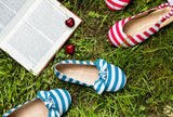 Lucy Blue Ballerinas by Age of Innocence