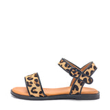 Simone Animal Print Sandals by Age of Innocence