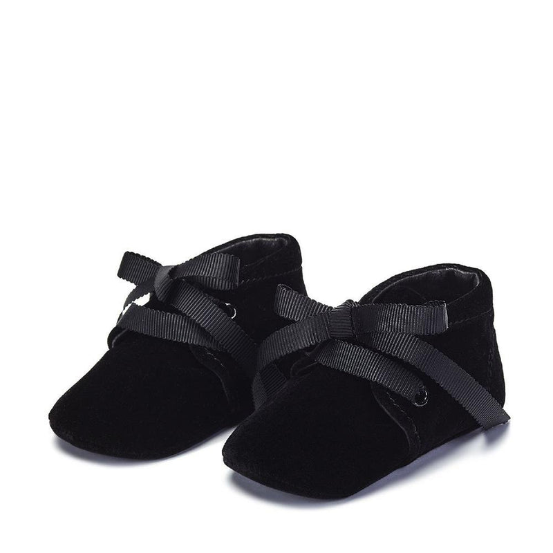 MiniMe Black Pre Walkers by Age of Innocence