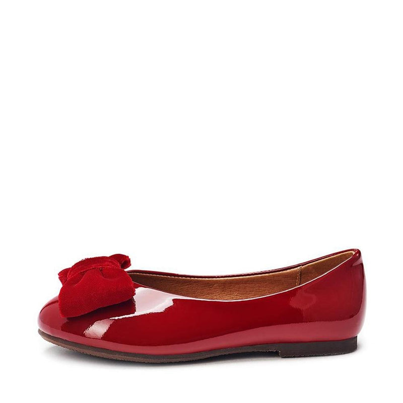 Designer Children Mina Red Shoes For Baby Girls Age of Innocence