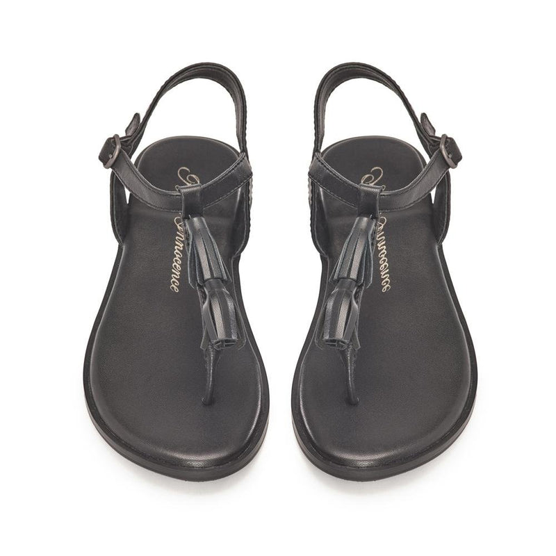 Luna Black Sandals by Age of Innocence