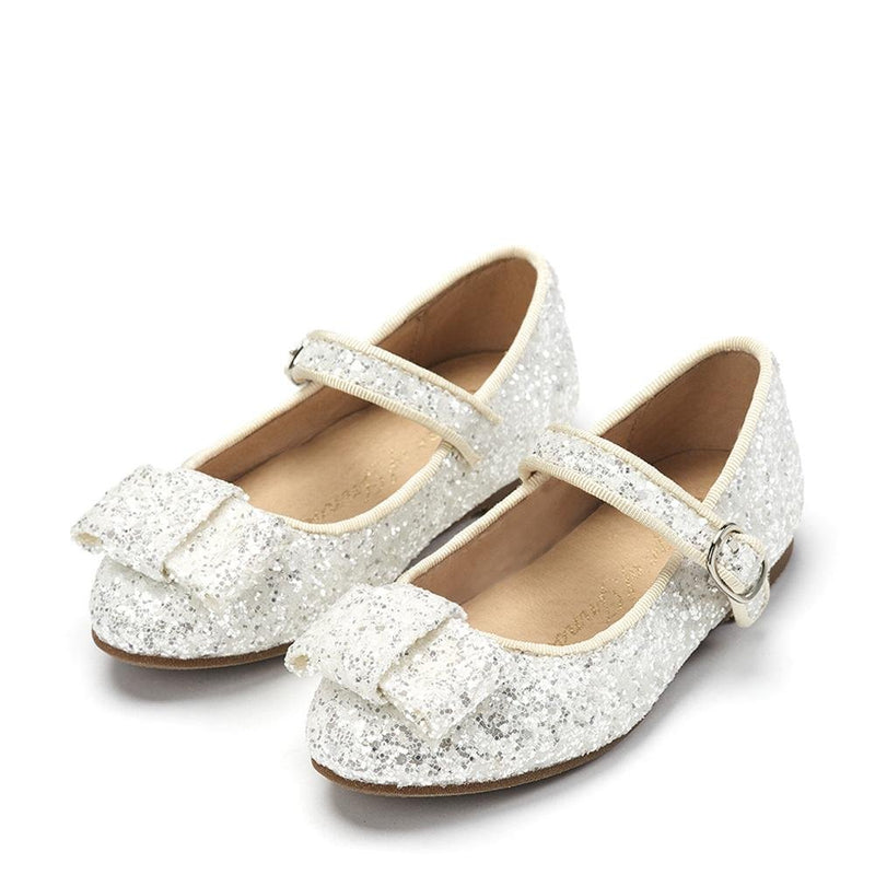 Ellen Glitter White Shoes by Age of Innocence