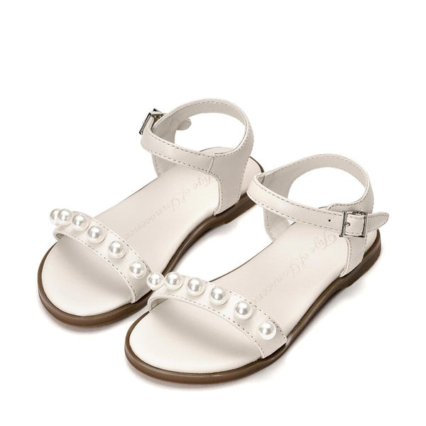 Fleur White Sandals by Age of Innocence