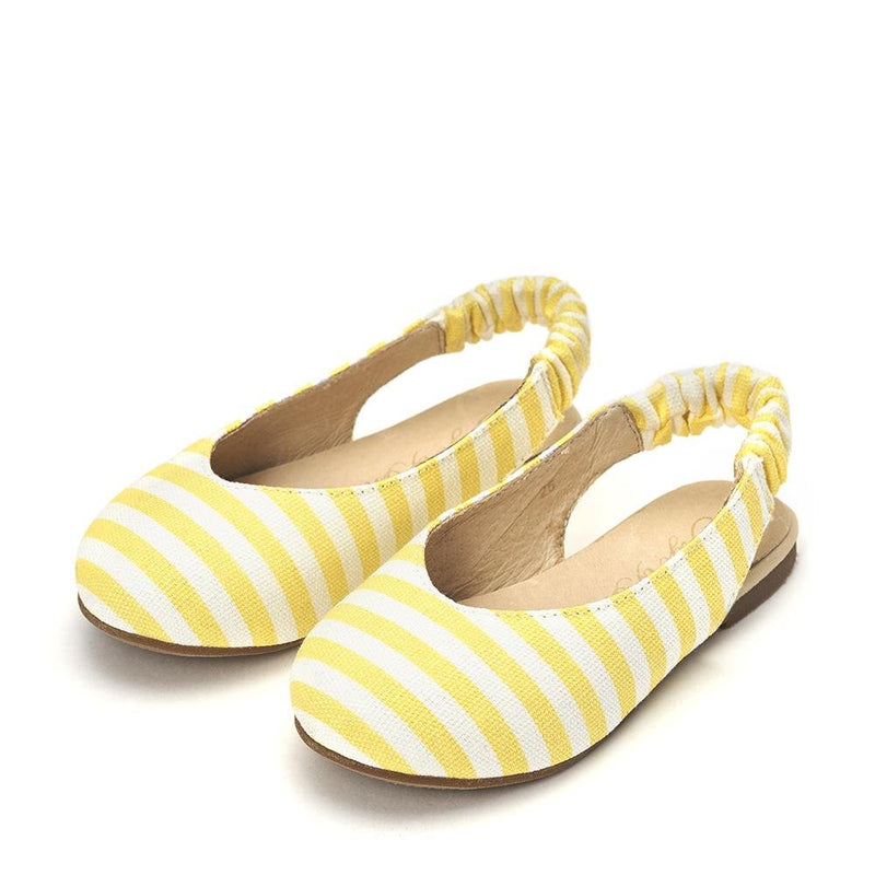 Matilda Canvas Yellow Sandals by Age of Innocence