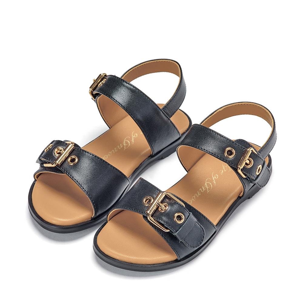 Zara Black Sandals Age of Innocence