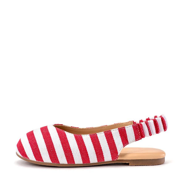 Matilda Canvas Red Sandals by Age of Innocence