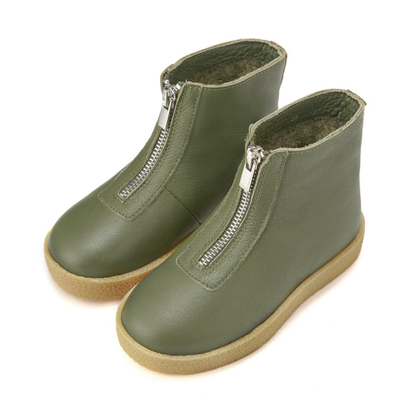 Jasper Winter Khaki Boots by Age of Innocence