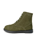 Thomas Suede Winter Khaki Boots by Age of Innocence