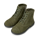 Thomas Suede Winter Khaki Boots by Age of Innocence