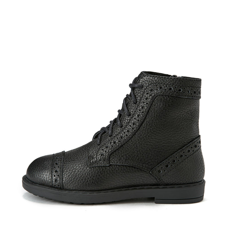 Thomas Winter Black Boots by Age of Innocence